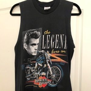 1990 vintage Harley Davidson James Dean Shirt